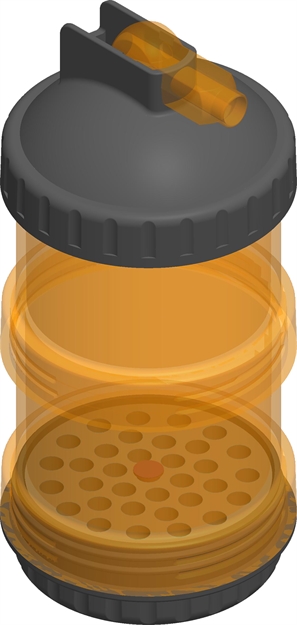 Picture of  Cva Ac1743 Powder Pod & Primer Storage  For Loose Powder & Primers (Holds 20 Variflames OR 209 Primers) 043125117437