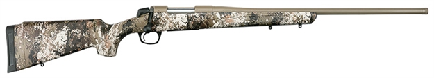 Picture of  Cva Cr3901c Cascade  Full Size 6.5 Creedmoor 4+1, 22" Flat Dark Earth Cerakote Steel Threaded Barrel, Flat Dark Earth Cerakote Steel Receiver, Veil Wideland Fixed W/Softtouch Stock, Right Hand 043125139019