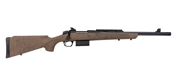 Picture of  Cva Cr3937 Cascade Sr80 Full Size 350 Legend 10+1 18" Black Cerakote Steel Threaded Barrel, Black Cerakote Steel Receiver W/Picatinny Rail, Flat Dark Earth W/Black Web Adj Lop Synthetic Stock