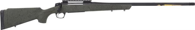 Picture of  Cva Cr3991g Cascade XT Full Size 300 Win Mag 4+1 24" Graphite Black Cerakote Steel Threaded Barrel, OD Green Adj W/Soft Touch Synthetic Stock 043125239917