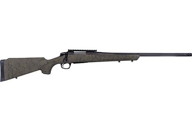 Picture of  Cva Cr3983g Cascade XT Full Size 308 Win 4+1 22" Graphite Black Cerakote Steel Threaded Barrel, OD Green Adj W/Soft Touch Synthetic Stock