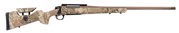 Picture of  Cva Cr3953 Cascade Long Range Hunter Full Size 308 Win 22" Smoked Bronze Cerakote Steel Threaded Barrel, Realtree Hillside Synthetic Stock 043125039531
