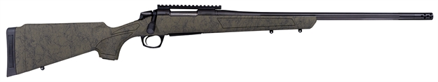 Picture of  Cva Cr3985g Cascade XT Full Size 450 Bushmaster 4+1 22" Graphite Black Cerakote Steel Threaded Barrel, OD Green Adj W/Soft Touch Synthetic Stock 043125239856