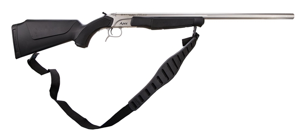 Picture of Cva Cr4404s Apex Break Open 45-70 Government 25" W/Rail Mount Syn Black Stock SS