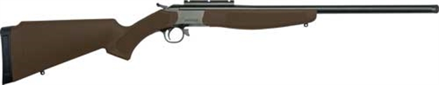 Picture of Cva Cr5415 Hunter Compact 
Break Open 243 Win. 22" Synthetic Brown Stk