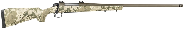 Picture of  Cva Cr6959 Cascade  Sports South Exclusive Full Size 6.5 Prc 3+1 24" Patriot Brown Cerakote Steel Threaded Barrel & Drilled & Tapped Steel Receiver, Realtree Hillside Fixed W/Softtouch Synthetic Stock