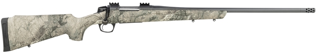 Picture of  Cva Cr6971 Cascade  Full Size 6.5 Creedmoor 3+1 22" Sniper Gray Cerakote Steel Threaded Barrel, Sniper Gray Cerakote Steel Receiver, Exclusive Realtree Rockslide Fixed W/Softtouch Stock, Right Hand