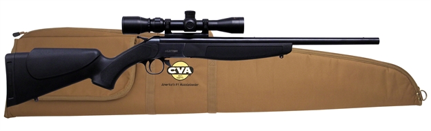 Picture of Cva Hunter Break Action Rifle 7Mm-08 Rem, Rh, 20 In, Blue, Syn Stk, 1 Rnd