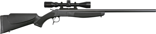 Picture of Cva Scout Compact, Break Action Rifle, Blued Bbl, Black Synthetic Stock, 6.5 Creedmoor, Konus 3-9X32, 24" Bbl