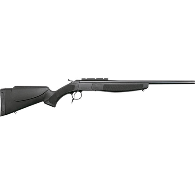 Picture of Cva Scout Compact, Break Action Rifle,  Blued Bbl, Black Synthetic Stock, 7Mm-08, 22" Bbl,  Durasight Rail Base CR4611 043125106110
