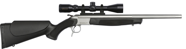 Picture of Cva Scout Td, Break Action Rifle, SS Bbl, Black Synthetic Stock, .350 Legend, Konuspro 3-9X40, Soft Case, 20" Bbl