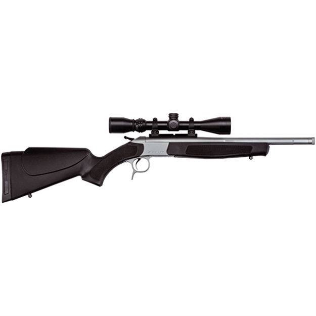 Picture of Cva Scout TD Compact, Break Action Rifle, SS Bbl, Black Synthetic Stock, 300 Aac, Konuspro 1.5-5X32, Soft Case, 16.5" Bbl CR4818SSC