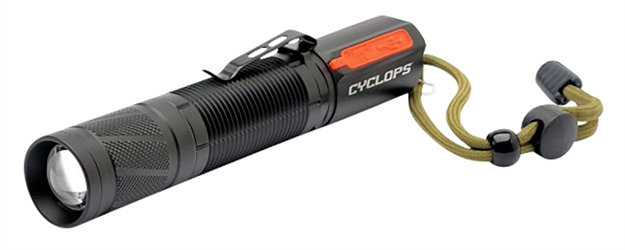 Picture of  Cyclops Cyctf1200rc Fx1200 Pocket Flashlight  Black 210/1200 Lumens White Led 888151039755