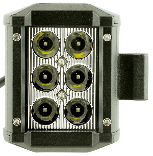 Picture of Cyclops Dual Row Bottom Mount 18W Led Bar Light, 1620 Lumen, 6-Led's, Flood Beam, 4"