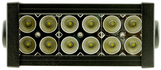 Picture of Cyclops Dual Row Side Mount 36W Led Bar Light, 2700 Lumen, 12 Led's, Flood Beam, 7.5"