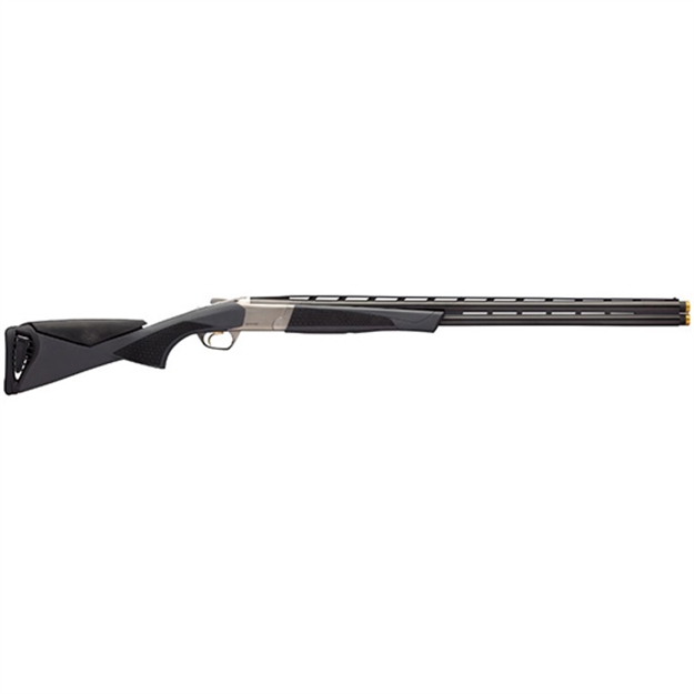 Picture of  Browning 018710304 Cynergy CX 12 Gauge With 28" Satin Blue Barrel, 3" Chamber, 2Rd Capacity, Silver Nitride Metal Finish & Charcoal Gray Adjustable Comb Stock Right Hand (Full Size) 023614679196