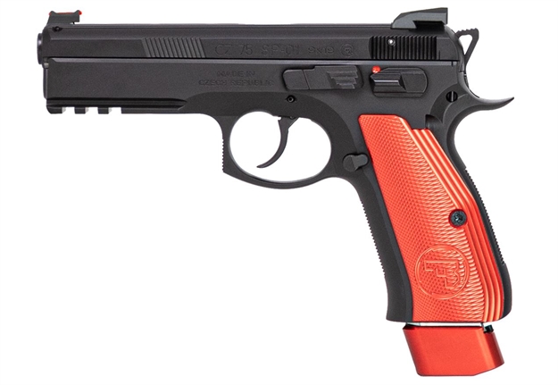 Picture of CZ -Usa  Sp10 Competition 9Mm 5.23" Blk/Red 21