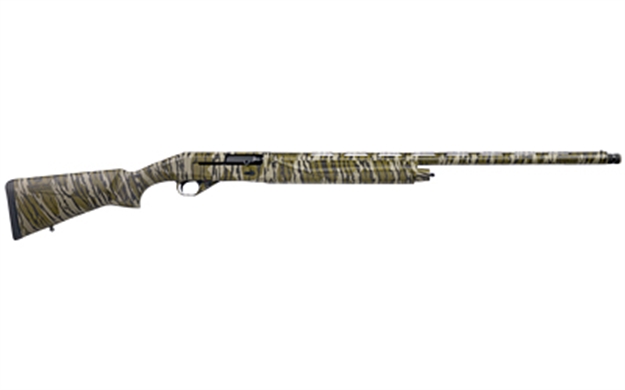 Picture of  Cz-Usa 06358 1012  Semi-Auto 12 Gauge With 26" Barrel, 3" Chamber, 4+1 Capacity, Overall Mossy Oak Bottomland Finish & Synthetic Stock Right Hand (Full Size) Includes 5 Extended Chokes 806703063584