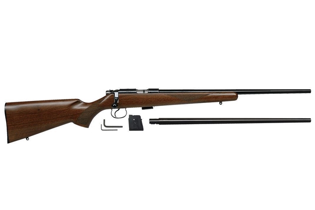 Picture of CZ 455 American 22Lr, 17Hmr Barrel Combo