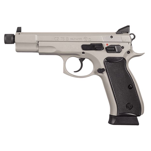 Picture of CZ 75 B 9Mm Omega Gray SR 18Rd FS Luminescent