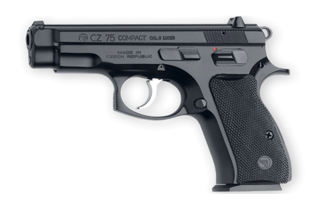 Picture of CZ 75 Compact 9Mm Black 14Rd- 91190