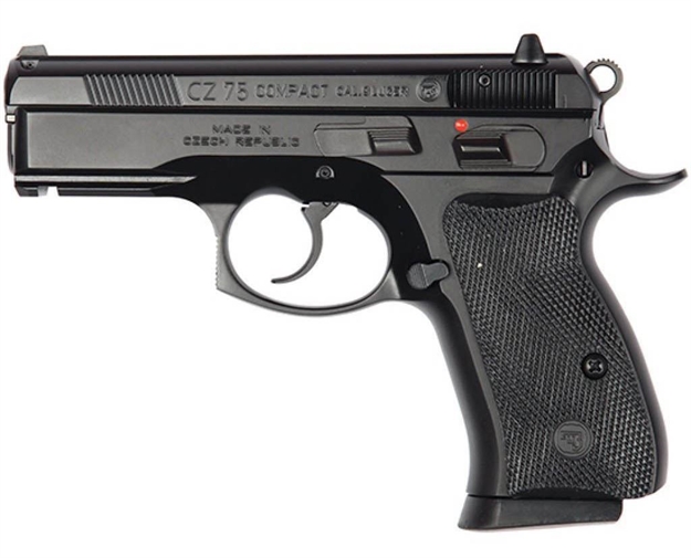 Picture of CZ 75 Semi Auto Compact DA 9Mm Pistol - 99021