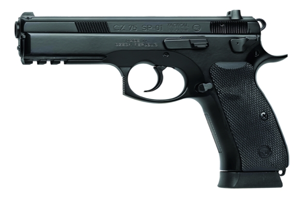 Picture of Cz-75 Sp01 Tactical 40 Black- 91157