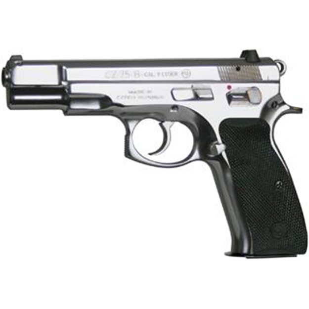 Picture of CZ 75B 9Mm 4.6" Polished Sts 10Rd