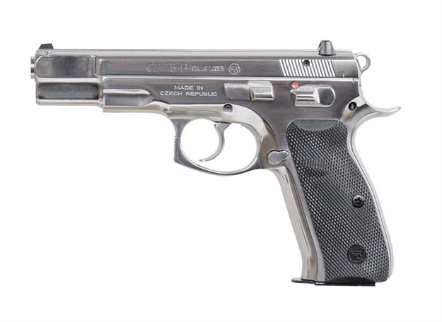 Picture of CZ 75B 9Mm High Polished SS 16Rd - 91108