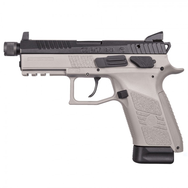 Picture of CZ P-07 9Mm Urban Grey Suppressor Ready 17Rd FS