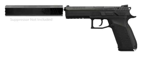 Picture of CZ P-09 9Mm Black Suppressor Ready 19Rd- 91640