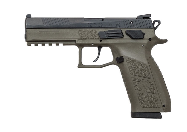 Picture of CZ P-09 9Mm OD Green 19Rd- 91268