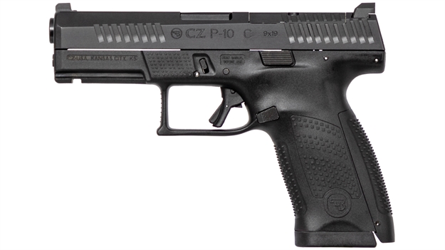 Picture of CZ P-10C 9Mm 4" Blk OR NS 10Rd