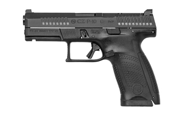 Picture of CZ P-10C 9Mm 4" Blk OR NS 10Rd Blem