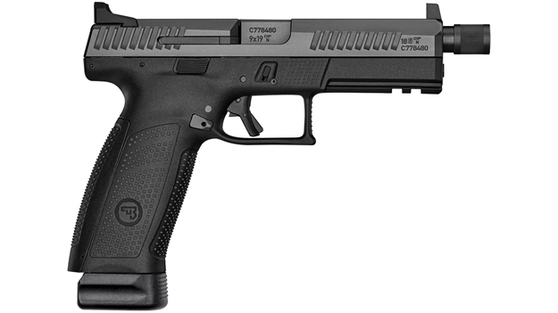 Picture of CZ P-10F 9Mm 4.5" Blk SR Hns 21 RD
