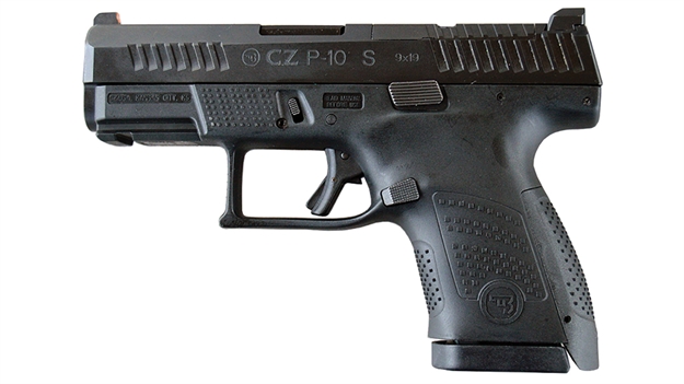 Picture of CZ P-10S 9Mm 3.5" Blk NS 10Rd