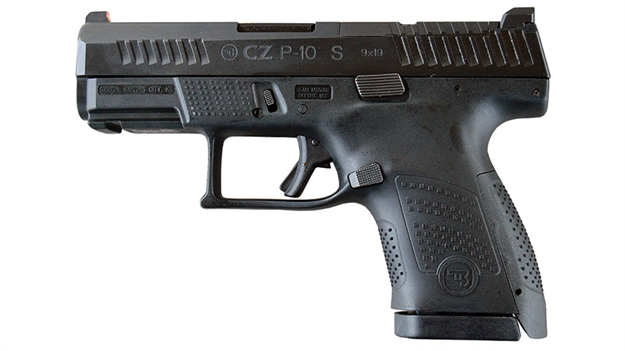 Picture of CZ P-10S 9Mm 3.5" Blk NS 12Rd