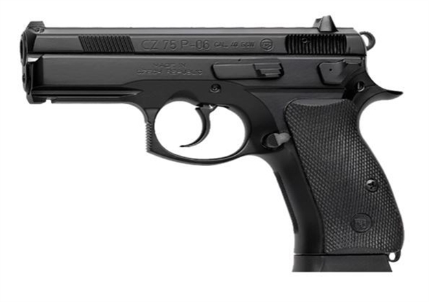 Picture of CZ P06 40S&Amp;W Black 10Rd- 01185