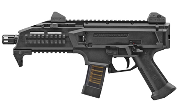 Picture of CZ Scorpion Evo 3 S1 9Mm Blk 20Rd 91351