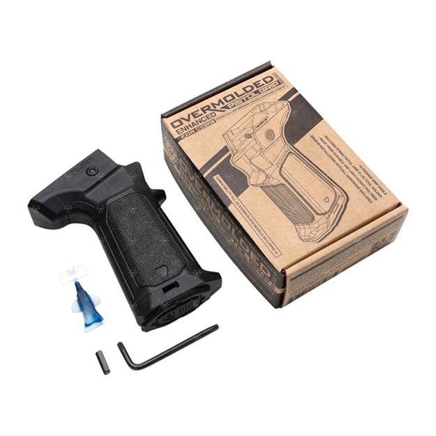 Picture of Strike Industries Cevoomepgbk Enhanced Pistol Grip Black Polymer Fits All CZ Scorpion Evo SI-CEVO-OMEPG-BK 793811765885