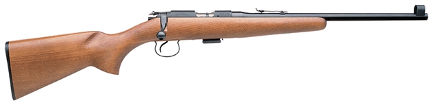 Picture of CZ Usa 452 Scout Bolt Rifle 22 Lr, Rh, 16.22 In, Blued, Wood Stk, 1 Rnd, Adj Trgr