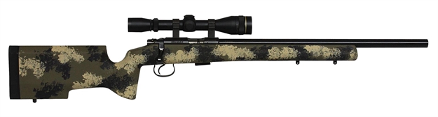 Picture of CZ Usa 455 Varmint Precision Trainer Camo Suppressor Ready 1/2X28 Threads 22Lr Manners