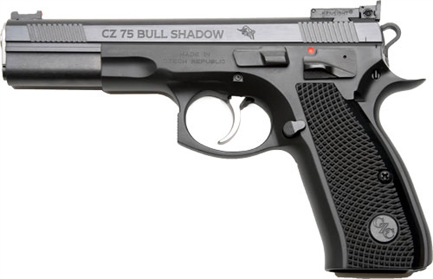 Picture of CZ Usa Custom CZ 75 Bull Shadow Accu 9Mm FS 16-Shot Black 91307