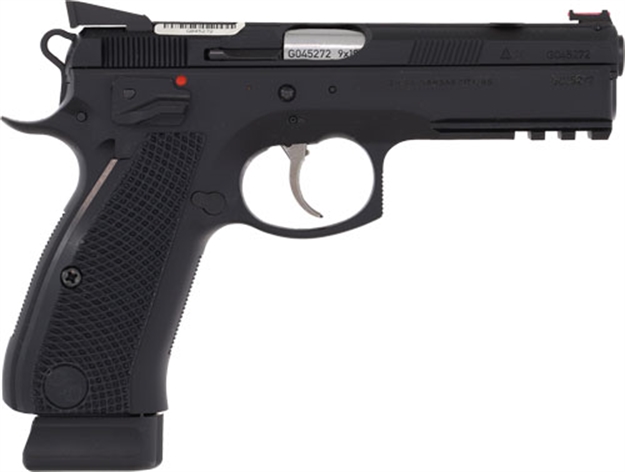 Picture of CZ Usa Custom Sp-01 Shadow 9Mm FS 19-Shot Black Polycote Finish 91031 860009867000