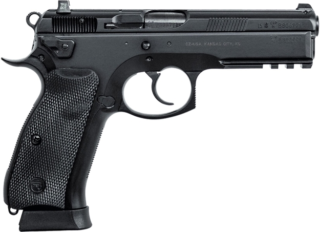 Picture of Cz-Usa 75 Sp-01 Tactical 9Mm Ambi Decocker 19Rd 89153
