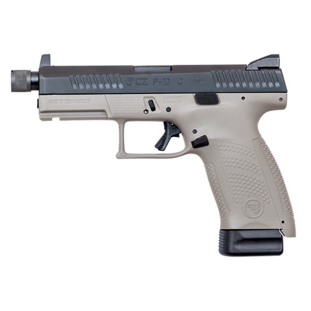 Picture of CZ P-10 Cmp 9Mm 4.6" Gry SR NS 17Rd