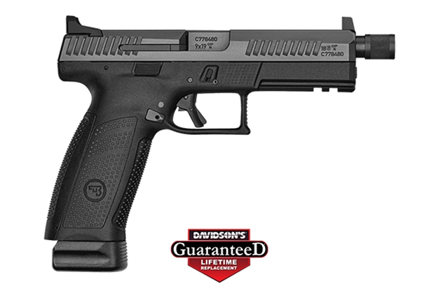 Picture of Czusa 01590 P-10  45 Acp 4.50" 10+1 Black Nitride Steel Black Polymer Grip