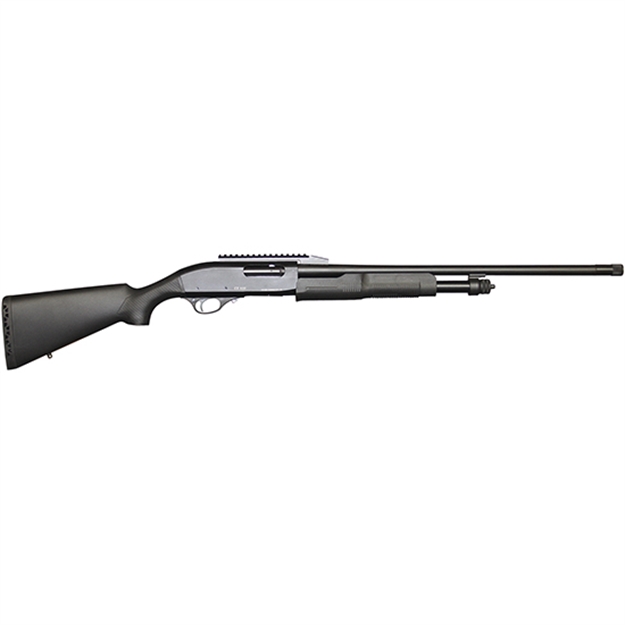 Picture of CZ Usa 620 Big Game Pump Shotgun 20 Ga, Rh, 22 In, Black, Syn, 4+1 Rnd, Smooth, 3 IN
