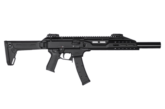 Picture of Czusa 08537 Scorpion Evo 3 S1  9Mm Luger 16.20" 20+1 Black Black Magpul Moe Grip Magpul Zhukov-S Faux Suppressor