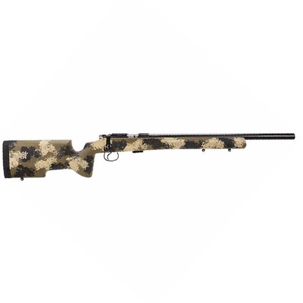 Picture of CZ Usa 455 Varmint Precision Trainer Bolt Rifle 22 Lr, Rh, 20.5 In, Black, Fiberglass Stk, 5+1 Rnd, Adj Trgr